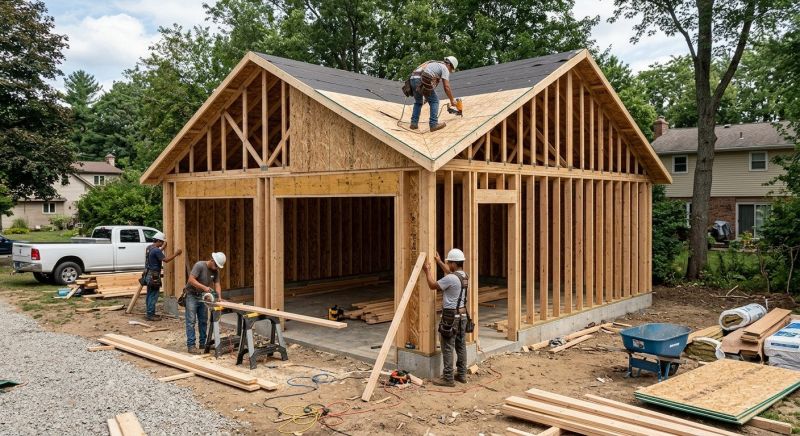 Metal Garage Construction in North Charleston, SC