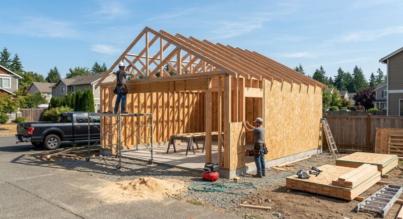 Three Car Garage Installation in Cypress, TX