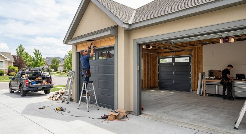 Wood Garage Installation in Charleston, SC